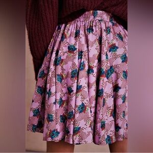Floral Pink Skirt